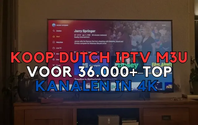 Koop Dutch IPTV M3U