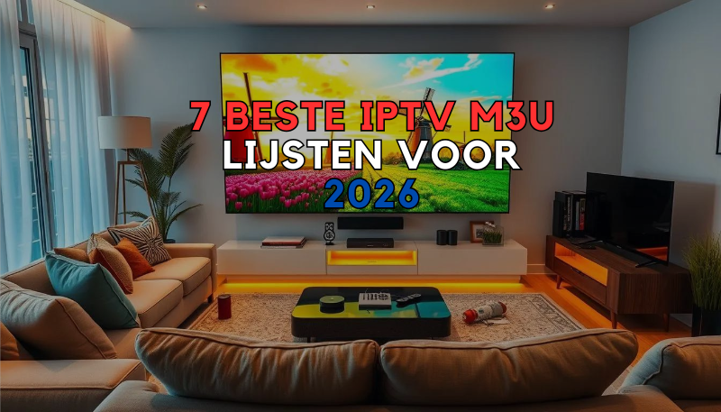 7 Beste IPTV M3U Lijsten