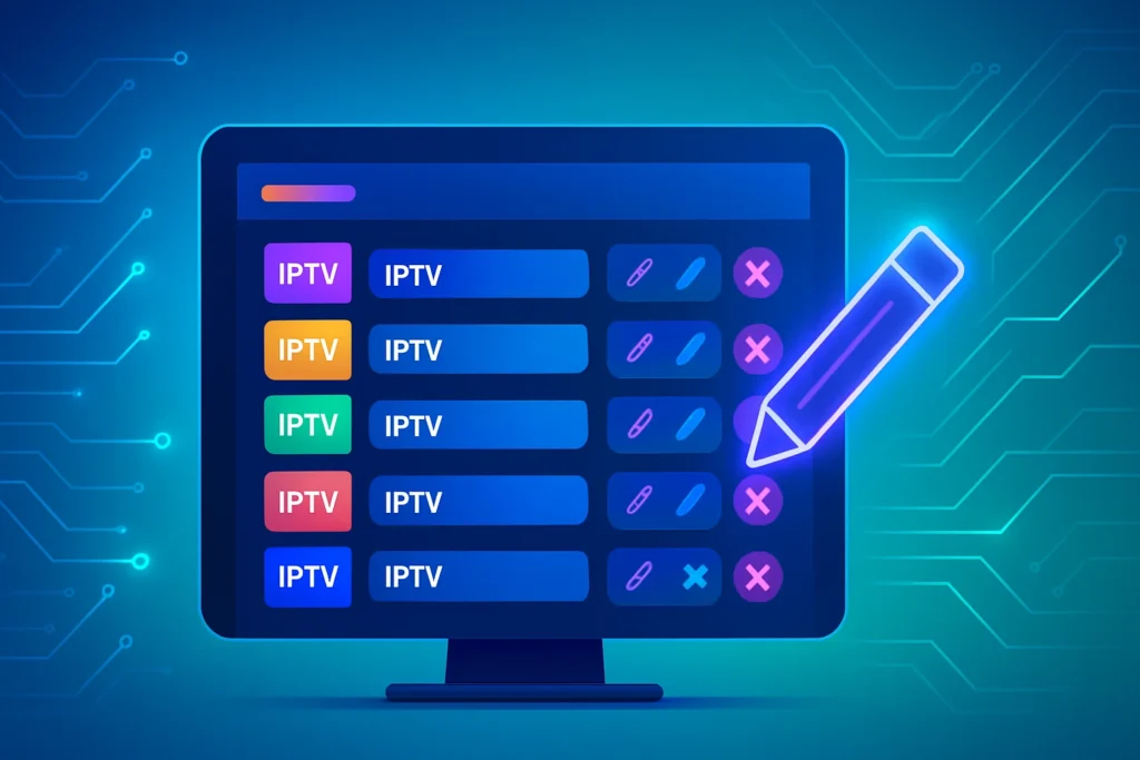 IPTV M3U Editor: How to Edit and Customize IPTV Playlists Online